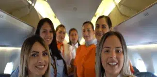 conviasa primer vuelo mujeres