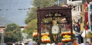 Este domingo en Táchira conmemoran 413 años del Santo Cristo de La Grita