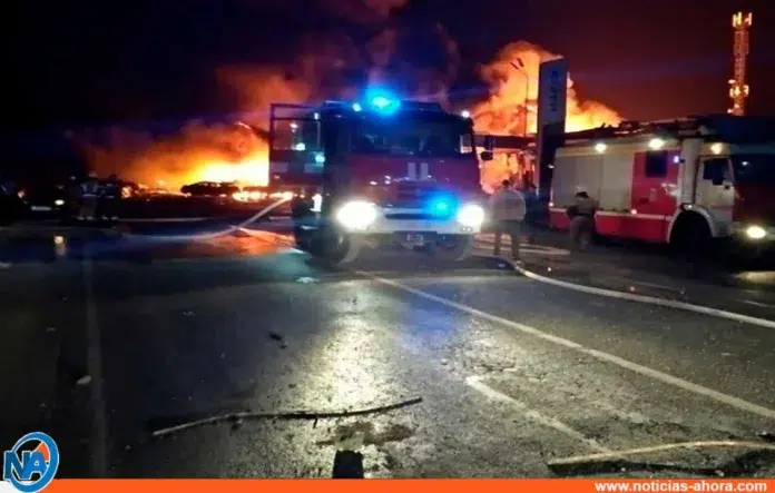 explosión estación servicio Rusia