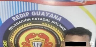 detenido homicidio Bolívar