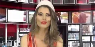 Conductoras de un noticiero en Albania aparecen casi desnudas