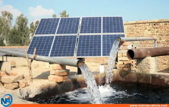 pozo agua energía solar Chacao