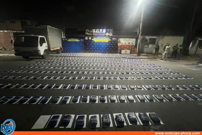 Carabobo: Incautan 500 panelas de presunta droga en un camión