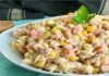 Ensalda pasta fría atún