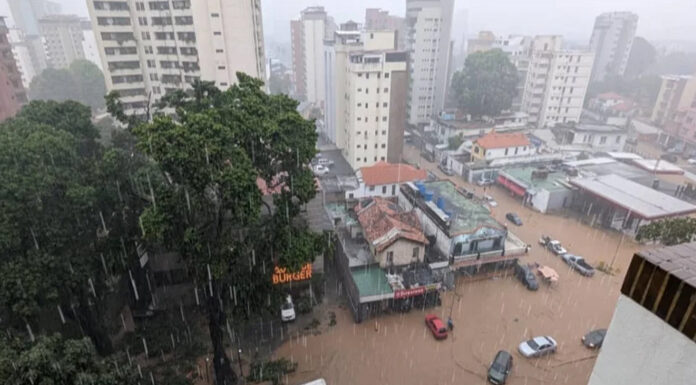 Fuertes lluvias Caracas