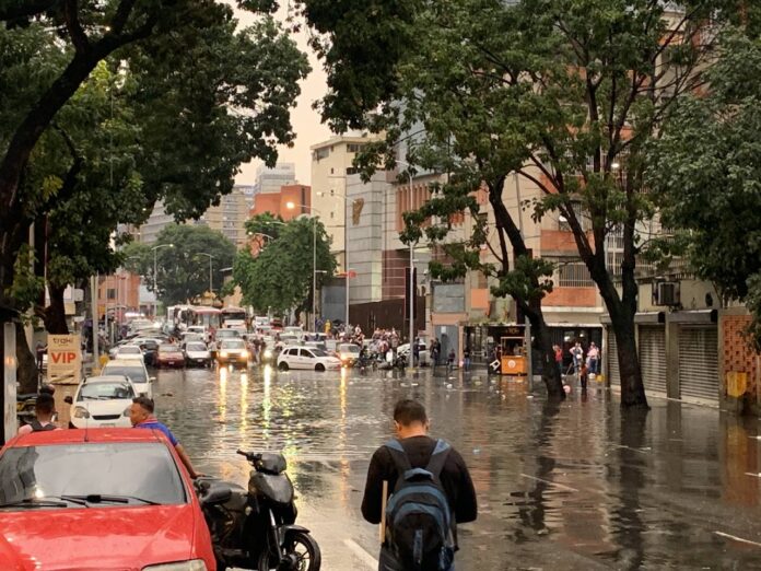 Lluvias en Caracas