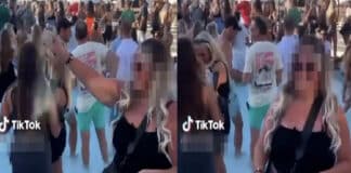 Mujer cenizas hermano Ibiza