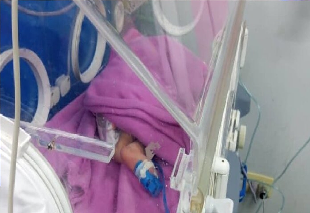 Rescatada recién nacida Zulia