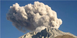 Explosión volcán Ubinas