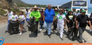 Voluntades verdes se desplegaron en Carabobo en el Día Mundial de las Playas
