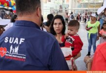 Voluntariado SUAF inicia entrega masiva de pañales pediátricos
