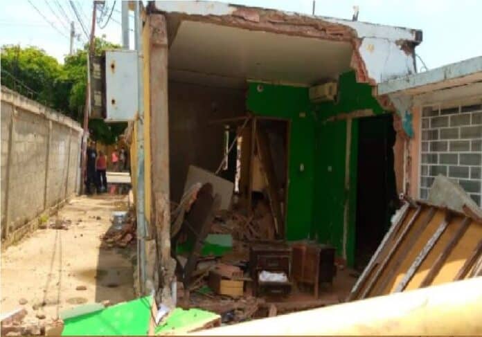 Explosión vivienda heridos