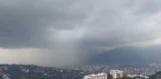 Inameh prevé lluvias dispersas durante este miércoles 27 de septiembre
