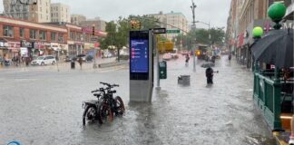 Intensas lluvias ocasionan inundaciones en Nueva York