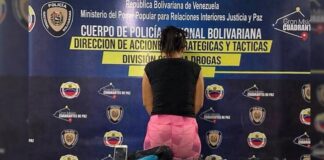 Detenida ciudadana por microtráfico de droga en Táchira