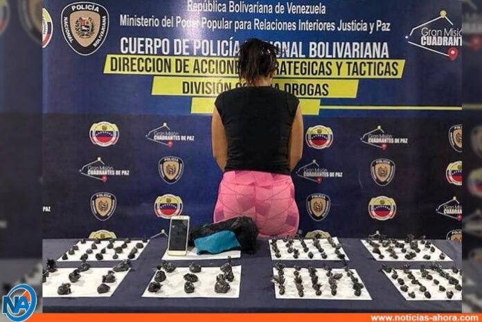 Detenida ciudadana por microtráfico de droga en Táchira