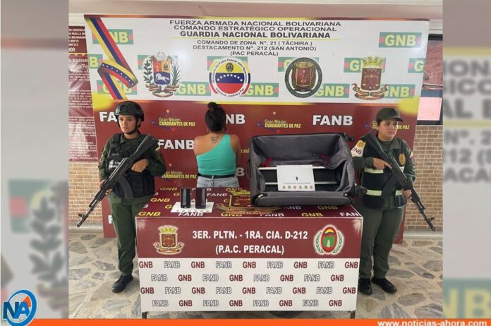 Detectan maleta impregnada con droga líquida en Táchira