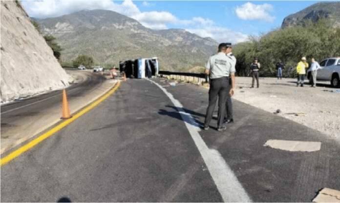 Accidente México 17 migrantes muertos