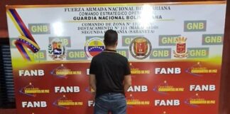 GNB Zulia capturó implicado en homicidio de septuagenaria de Gallo Verde