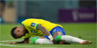 Neymar sufre grave lesión