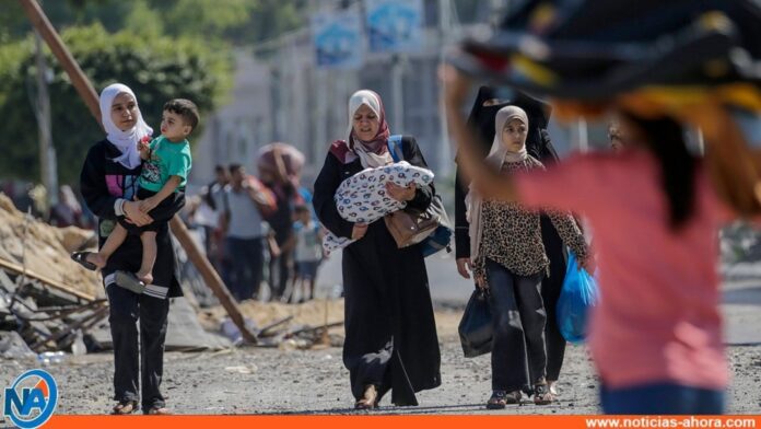 Aumenta a 1.4 millones de desplazados en Gaza según cifras de la ONU