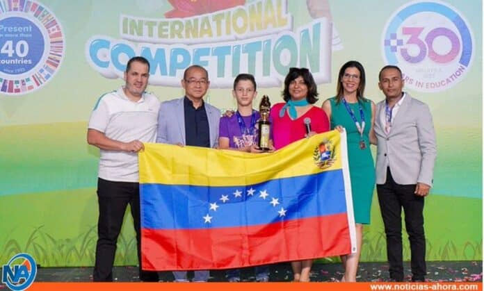¡Orgullo nacional! Niño venezolano es Campeón Mundial en Aritmética Mental