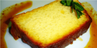 Budín de arroz