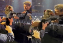 Luis Miguel beso a una niña
