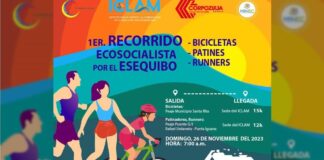 Zulia: ICLAM invita al "I Recorrido Ecosocialista por el Esequibo"