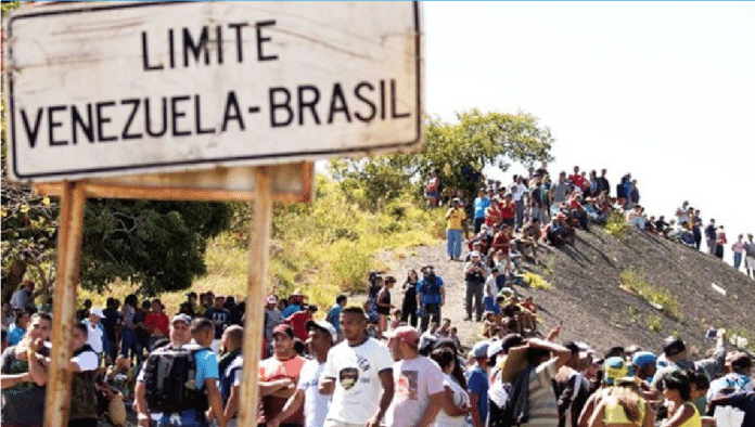 aumento de migrantes venezolanos en Brasil