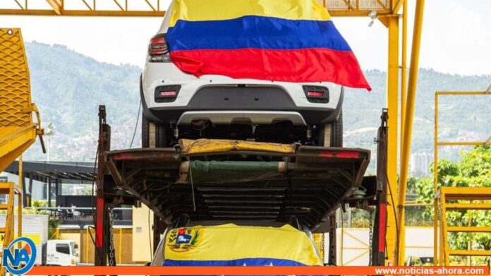 Ingresa primera exportación de carros desde Colombia a Venezuela