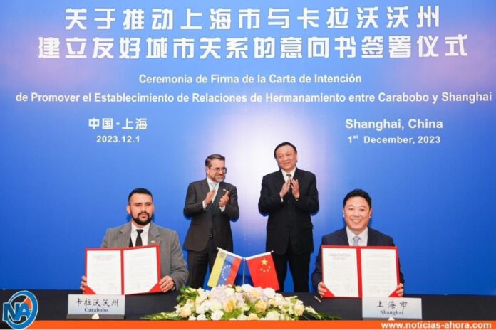 Lacava firma carta de intención con empresa líder de maquinaria pesada en Shanghái