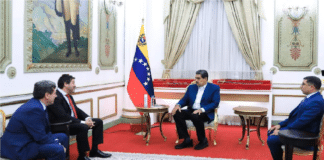 Maduro sostuvo reunión con los directivos de Repsol