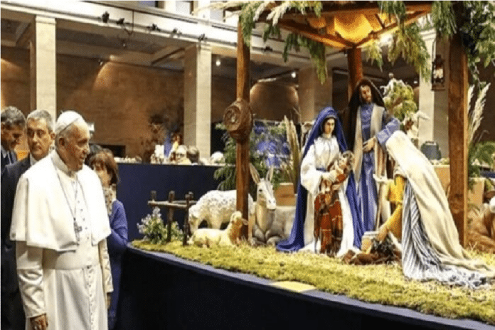 Pesebre Venezolano presente en el Vaticano