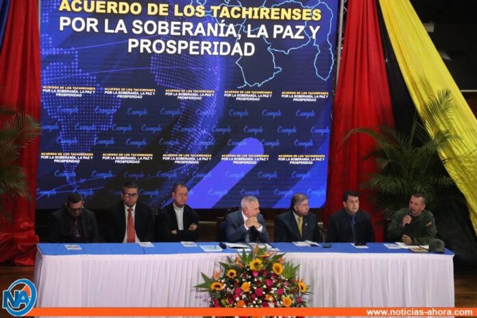 Táchira: Más de 180 sectores firman Acuerdo por la Soberanía, Paz y Prosperidad