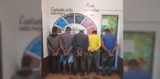Capturan banda dedicada al robo de pescadores en la Laguna de Sinamaica