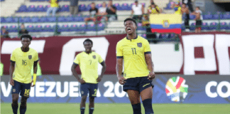 Ecuador derrotó 3-0 a Colombia