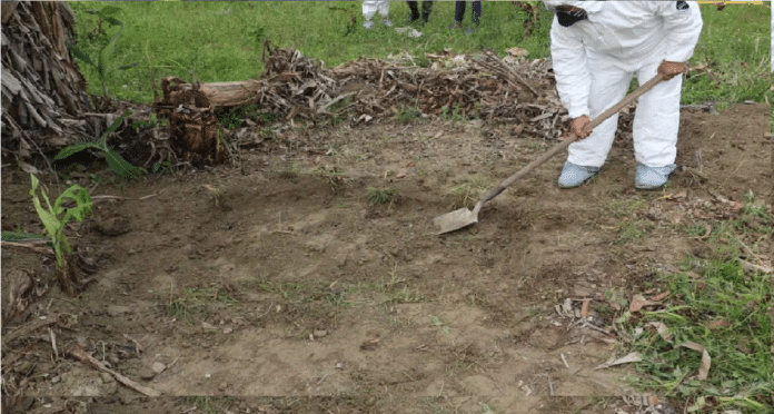 Encuentran enterrada a mujer reportada como desaparecida
