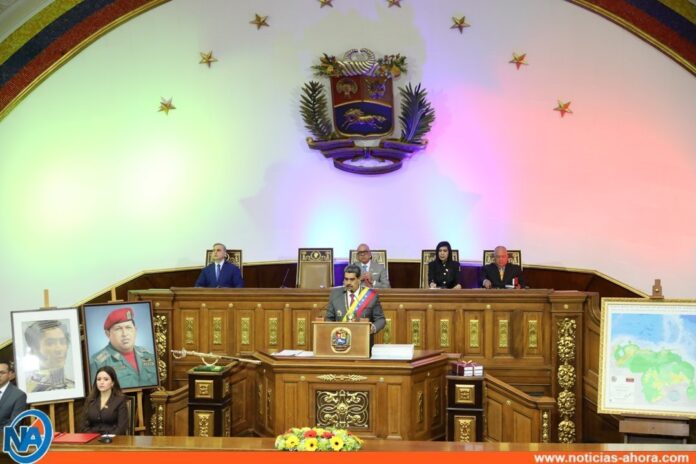 Inicia presentación del Mensaje Anual a la Nación por parte del presidente Nicolás Maduro