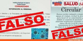 Ministerio de Salud desmiente supuesta "circular" que anuncia nueva ola de Covid-19