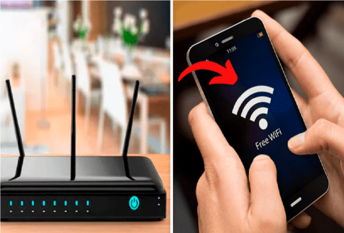 Router del WiFi para mejorar la velocidad del internet