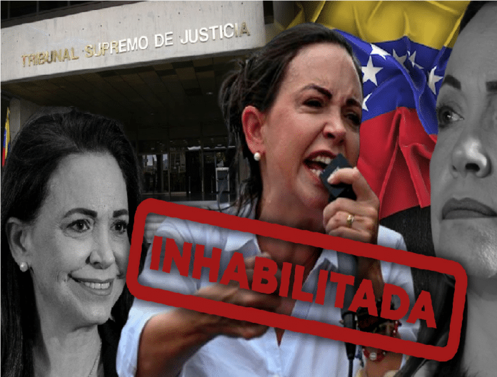 TSJ ratifica inhabilitación de María Corina Machado