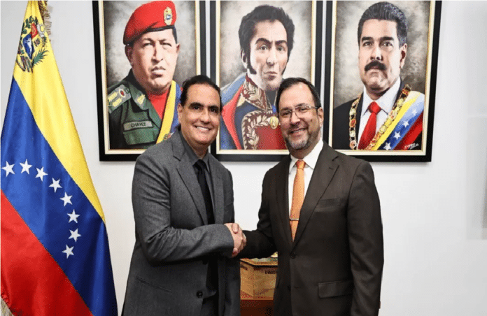 Yvan Gil y Alex Saab reunidos