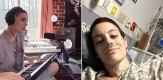 Cantante con cáncer terminal dedica canción a su hijo para recaudar fondos para su futuro