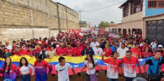 Furia Bolivariana de Carabobo conmemoró 25 años de revolución