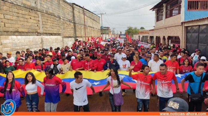 Furia Bolivariana de Carabobo conmemoró 25 años de revolución