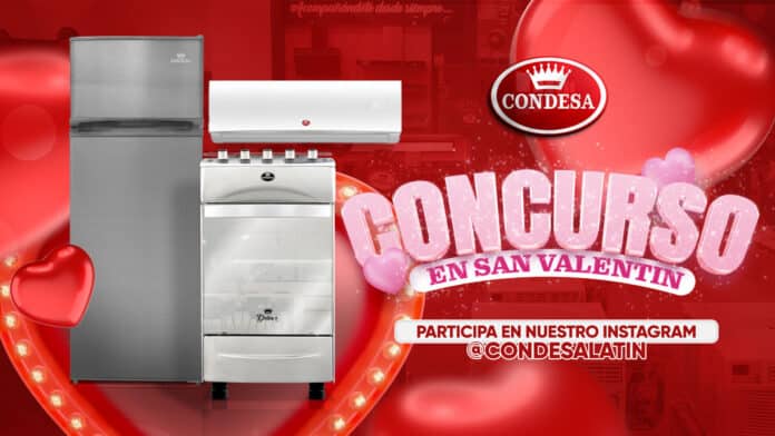 Condesa concurso en san valentín Condesa San Valentín - Electrodomésticos de Condesa en San Valentín - Electrodomésticos de Condesa en San Valentín