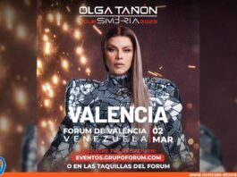 Olga Tañón regresa al majestuoso Forum de Valencia
