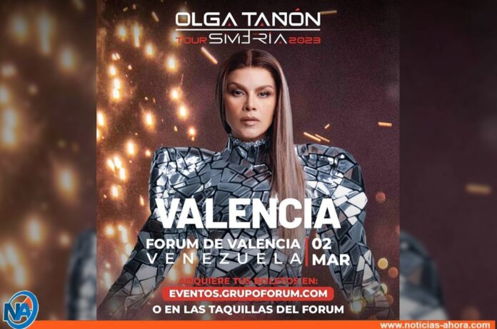 Olga Tañón regresa al majestuoso Forum de Valencia