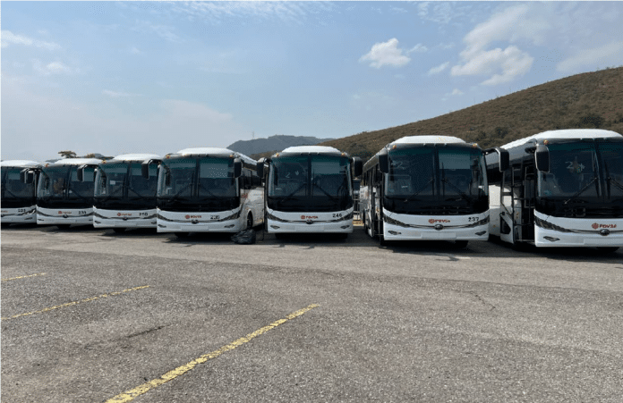 PDVSA ENT en Yagua entregó autobuses